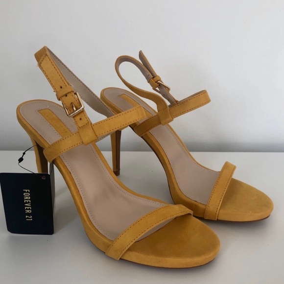Forever 21 Shoes - Faux lSuede  Strappy Heels